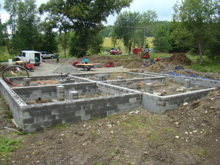 Spodní stavba RD Podlesí 07/25